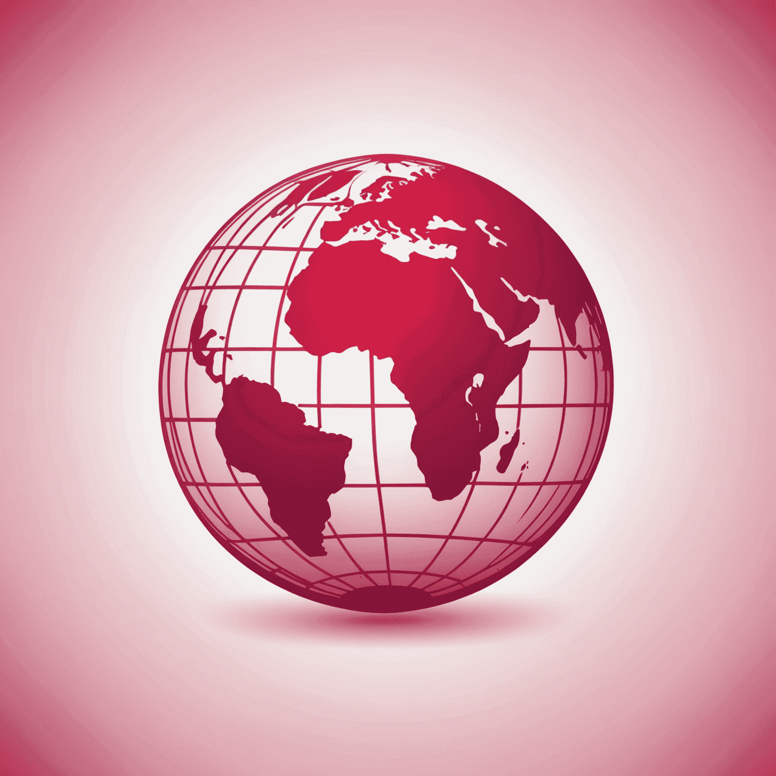 Company logo featuring a stylized globe icon in red and pink colors, symbolizing worldwide mobile and internet connectivity for travel